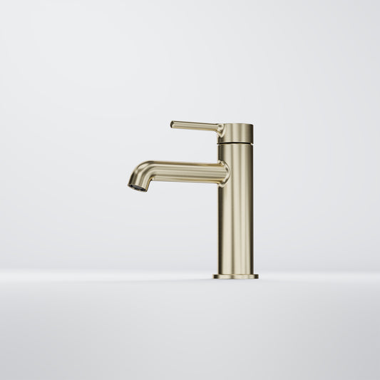 1Serie 101 Waschtisch-Einhebelmischer mit Ablaufgarnitur Brushed Champagne