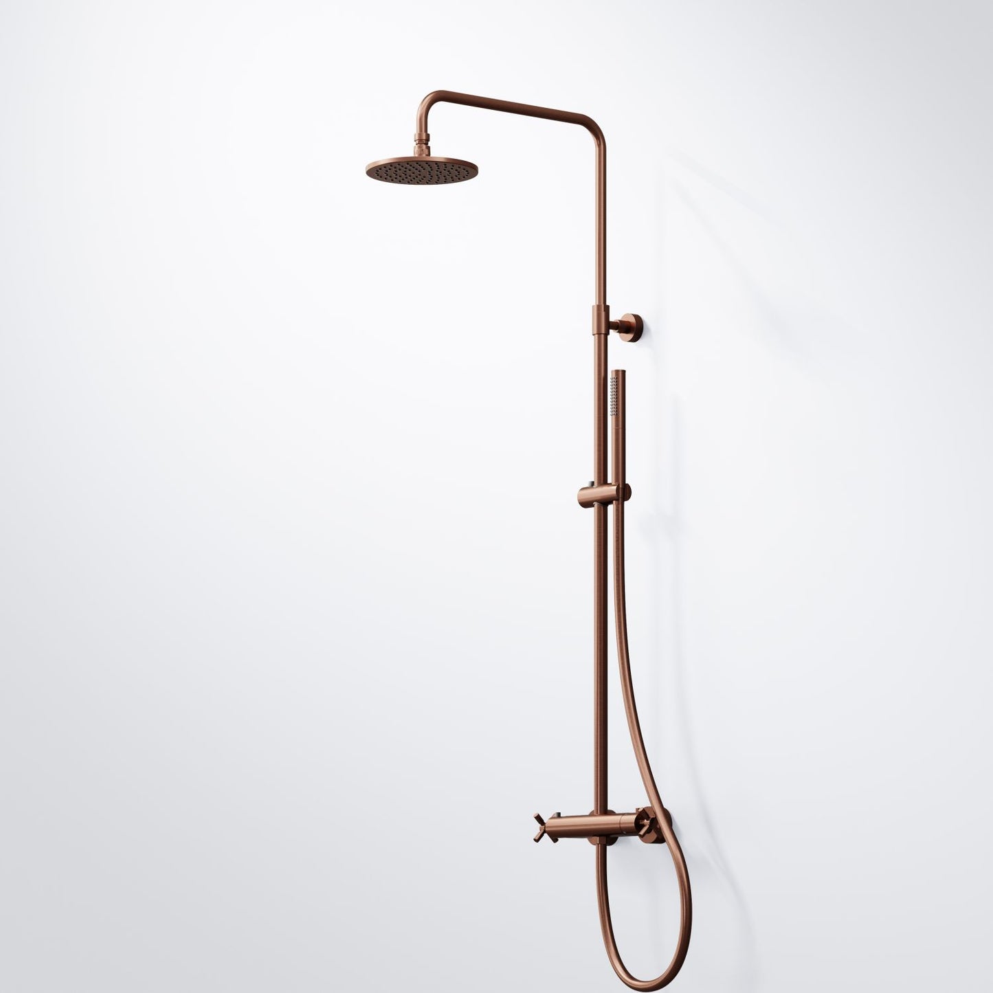 Steinberg Doucheset, Serie 250, met thermostaatpantser, Hoofddouche en handdouche