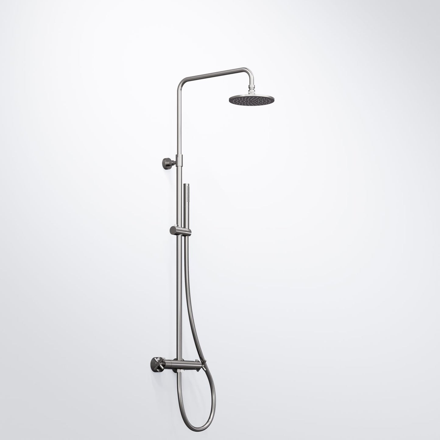 Steinberg Doucheset, Serie 250, met thermostaatpantser, Hoofddouche en handdouche