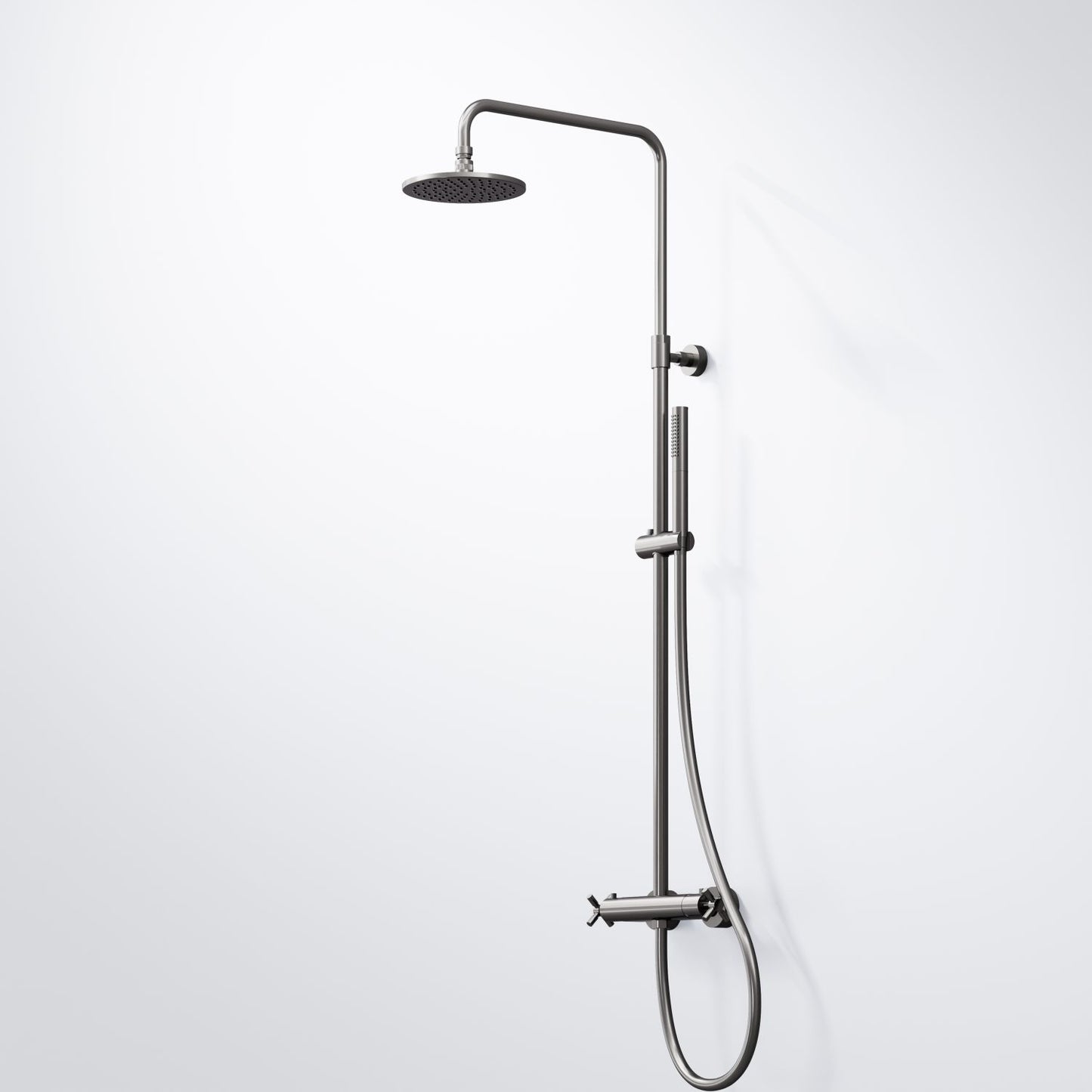 Steinberg Doucheset, Serie 250, met thermostaatpantser, Hoofddouche en handdouche