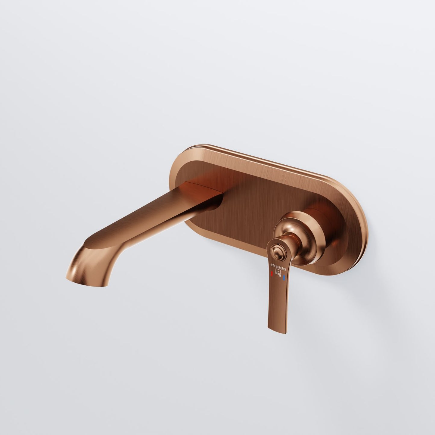 Steinberg Serie 350 Waschtisch-Wand-Einhebelmischer (Fertigmontageset)