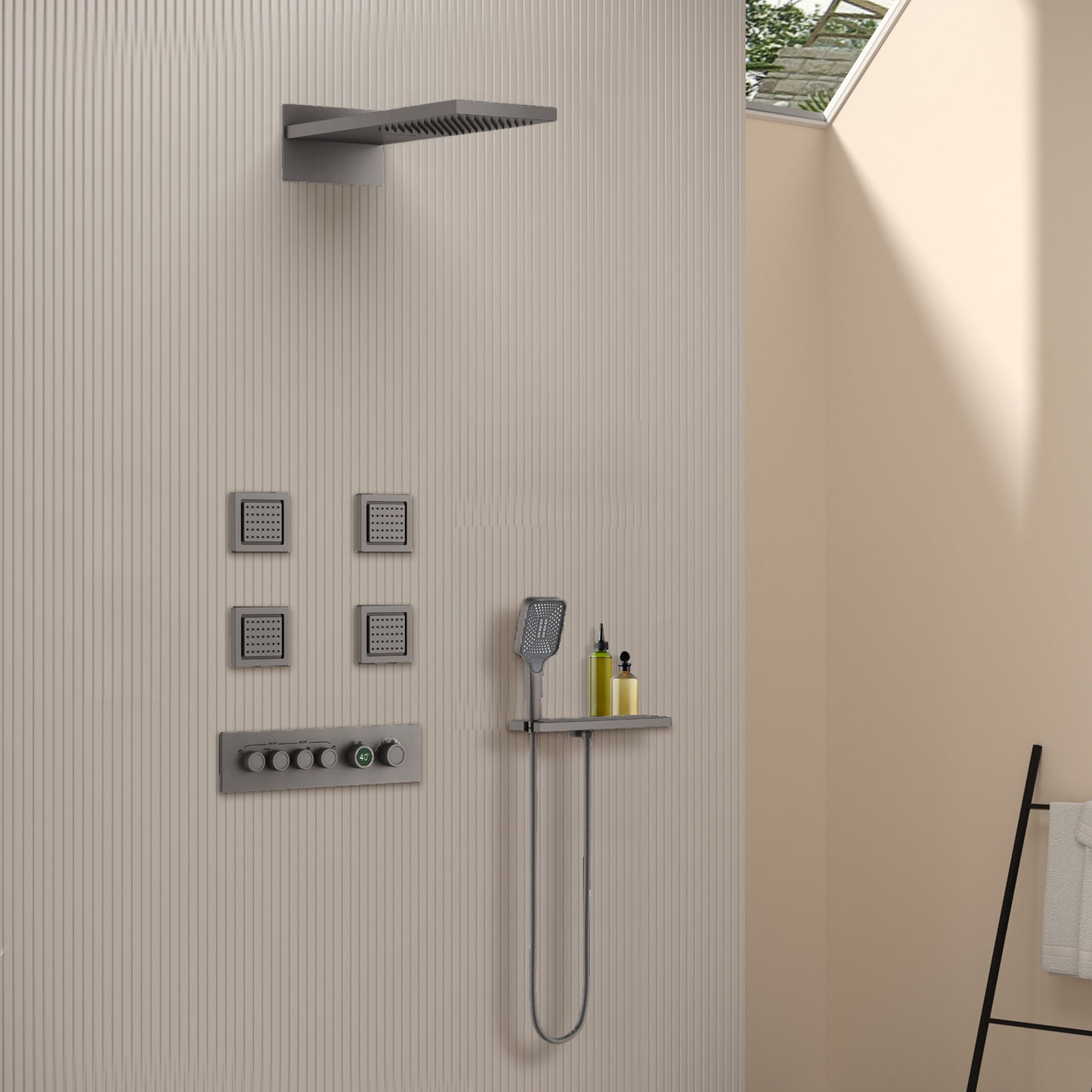 Remer rub. Wall-Single Lever Basin Mixer - Series Chrono