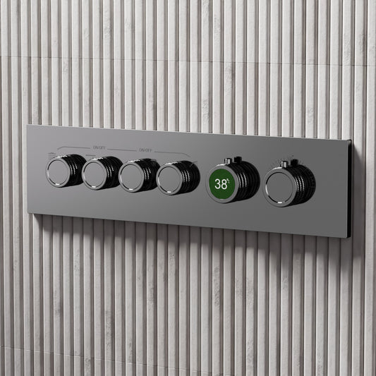 1Remer rub. Wall-Single Lever Basin Mixer - Series Chrono