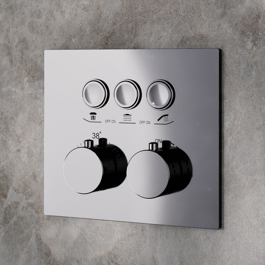 1Remer rub. Wall-Single Lever Basin Mixer - Series Chrono