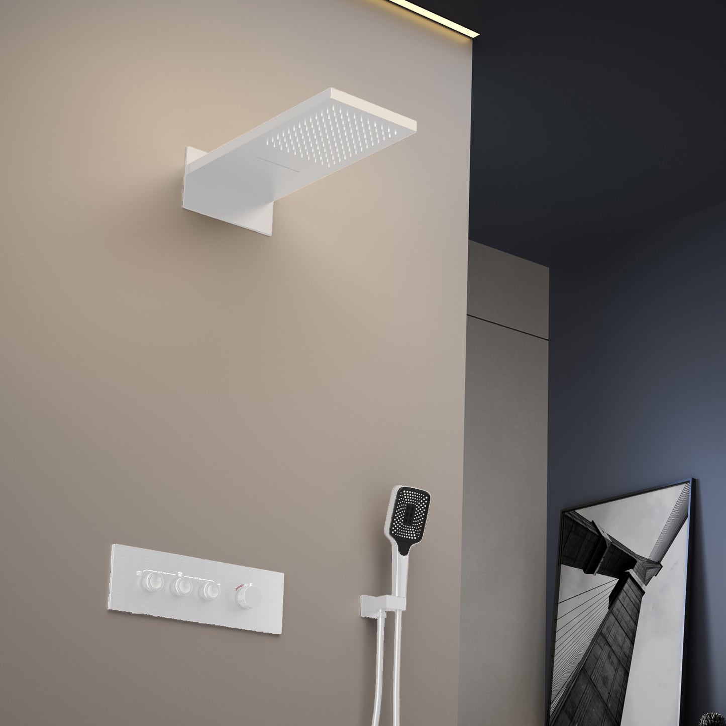 Remer rub. Wall-Single Lever Basin Mixer - Series Chrono