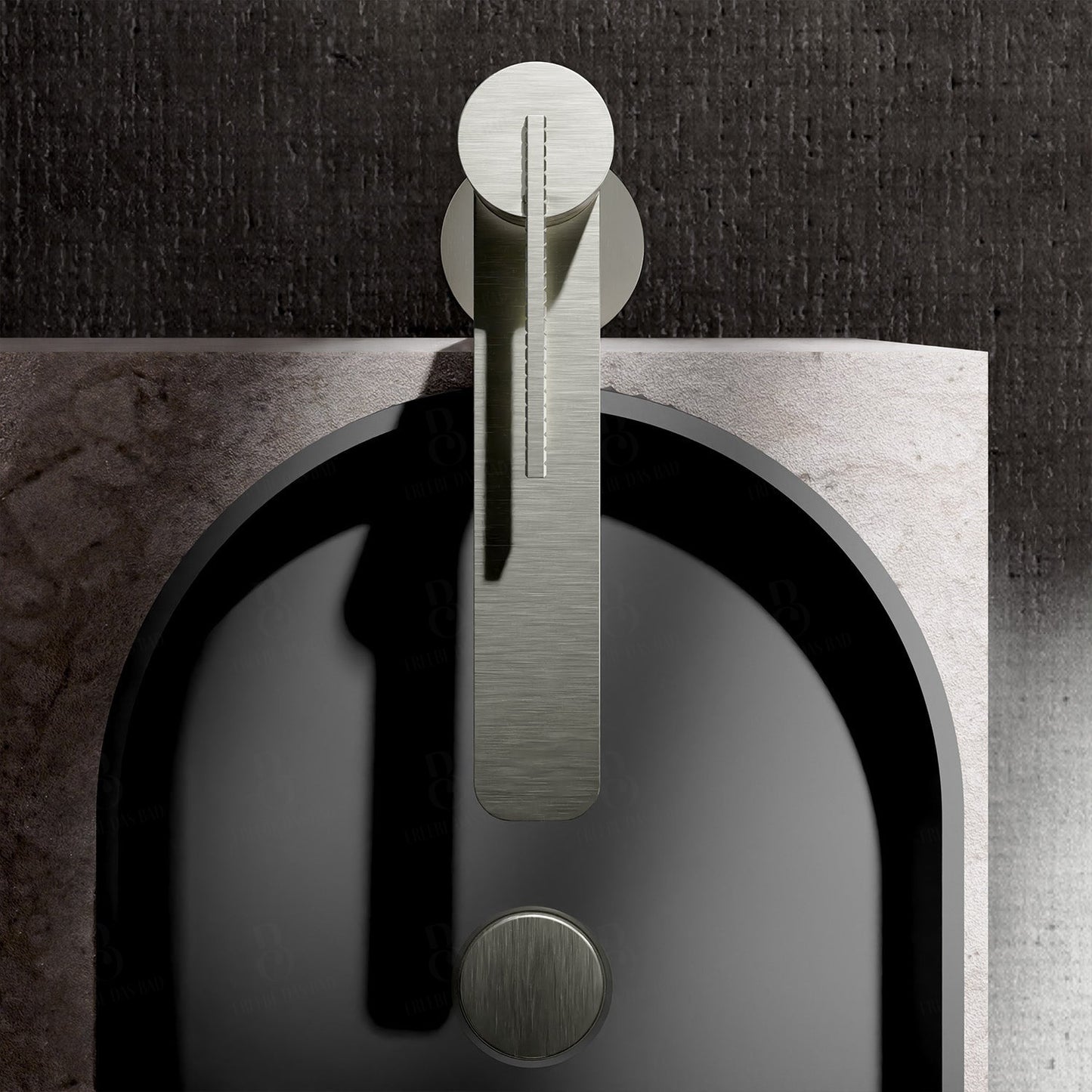 Daniel Rub. Waschtischarmatur - Bodenmontage Serie Club Mit Ablaufgarnitur