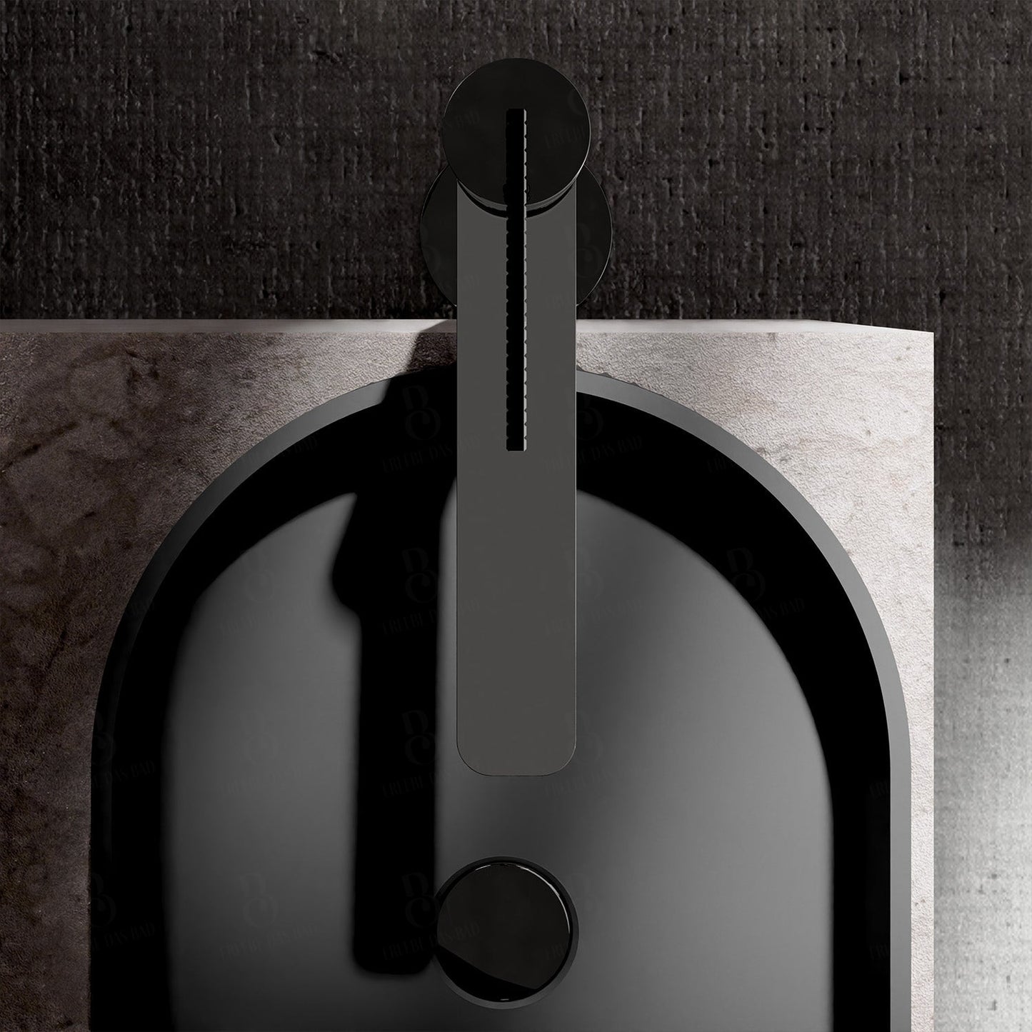 Daniel Rub. Waschtischarmatur - Bodenmontage Serie Club Mit Ablaufgarnitur