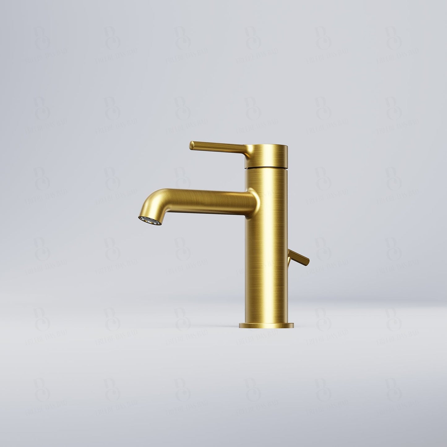 Steinberg Waschtisch-Einhebelmischer, mit Ablaufgarnitur, Serie 101 Brushed Gold