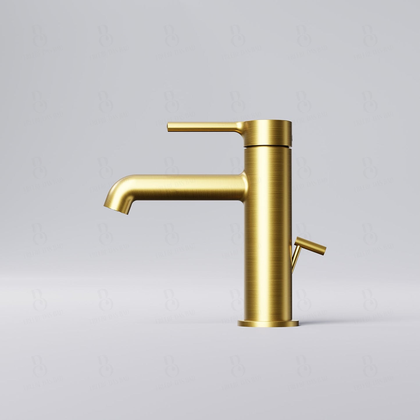 Steinberg Waschtisch-Einhebelmischer, mit Ablaufgarnitur, Serie 101 Brushed Gold