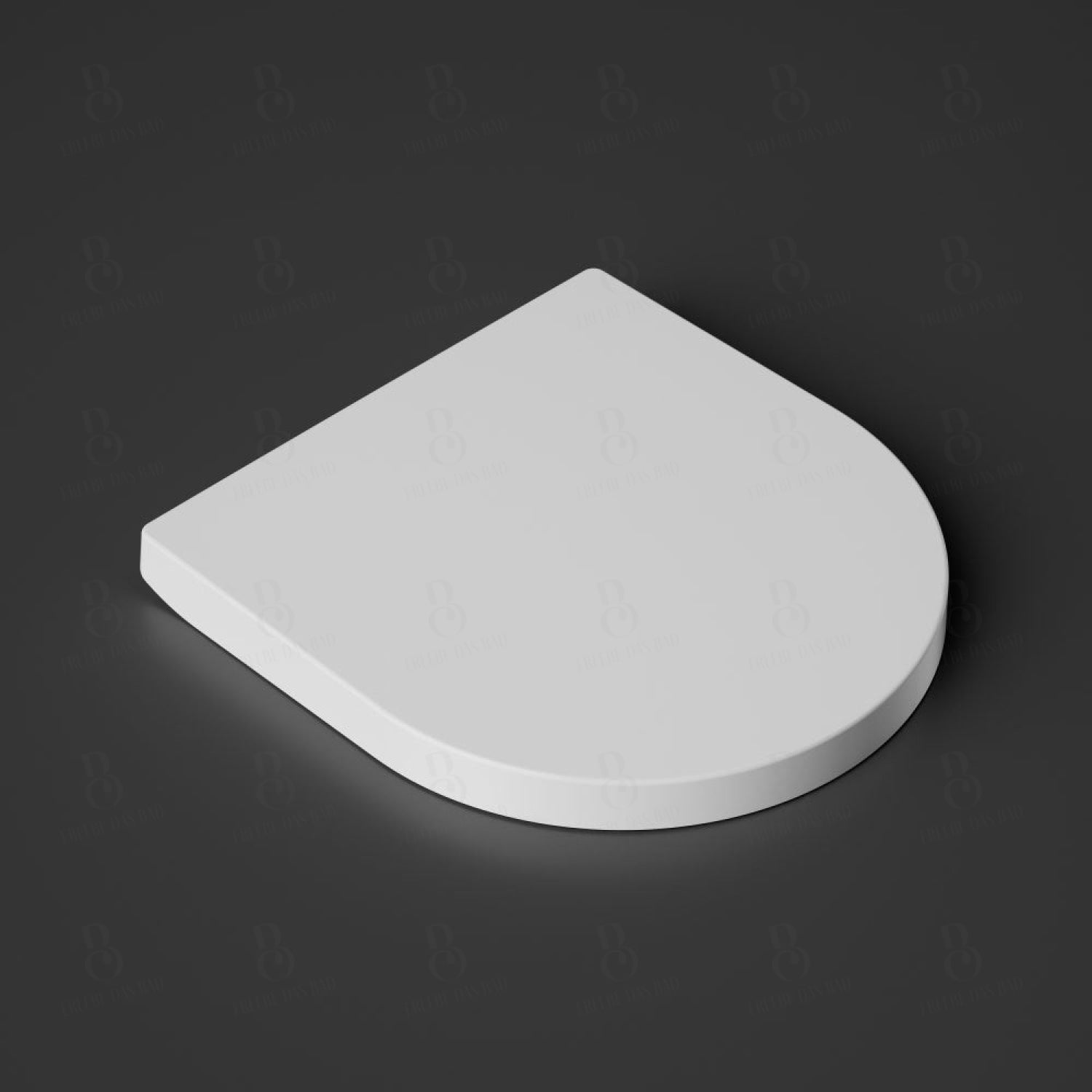 Treos Serie 810 WC-Sitz kurz abnehmbar mit Absenkautomatik