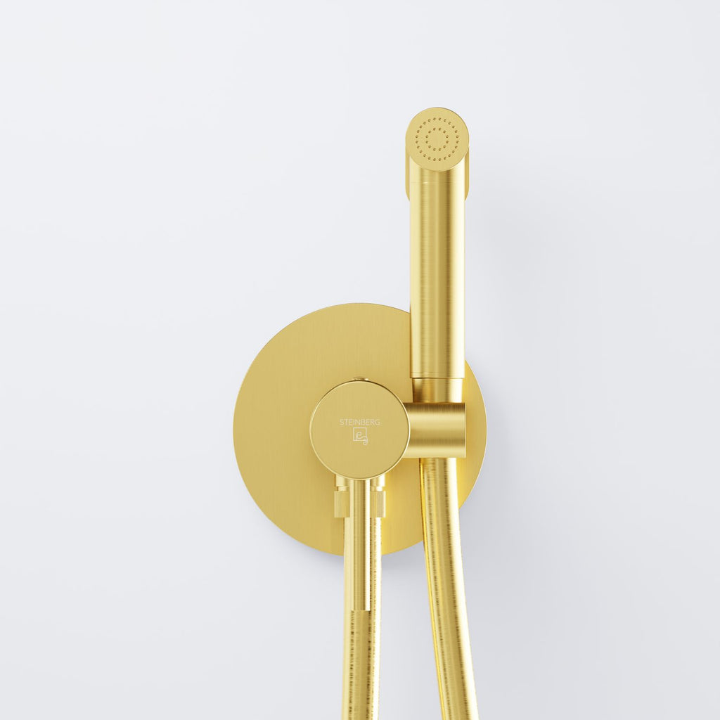 Steinberg Série 100 Flush-MountEd - Mélangeur à lever avec pulvérisation bidet