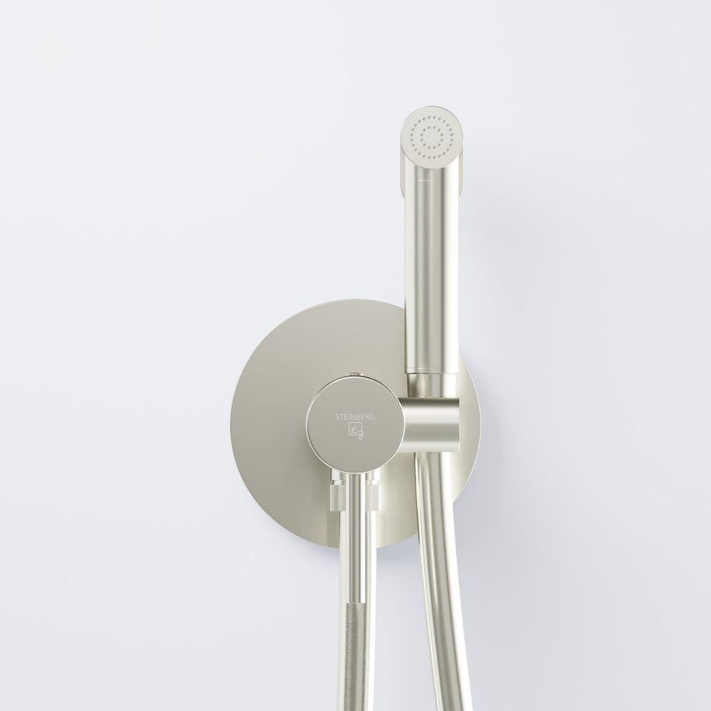 Steinberg Série 100 Flush-MountEd - Mélangeur à lever avec pulvérisation bidet