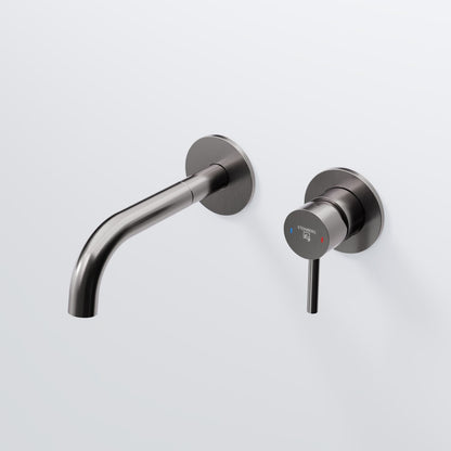 Steinberg Series 100 Wall Washbasin Single Lever Mixer (ready-mounted fitting concealed)