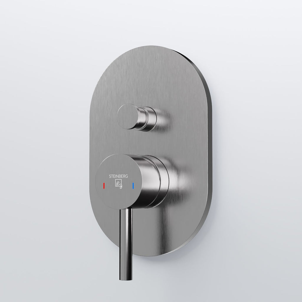 Steinberg Série 100 Mitigeur encastré Pour baignoire / mélangeur à levier brun avec transformateurs automatiques