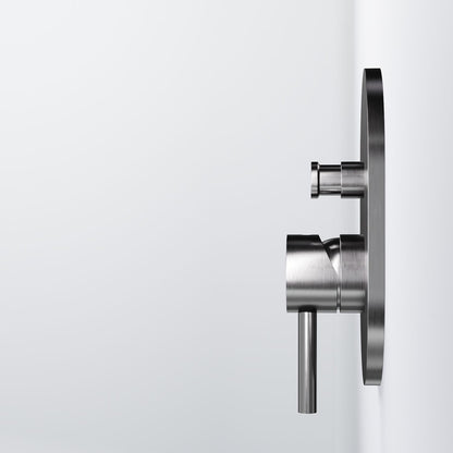 Steinberg Serie 100 Inbouwkraan kant-en-klare set Voor kuip/bruine hendelmixer met automatische transformatoren