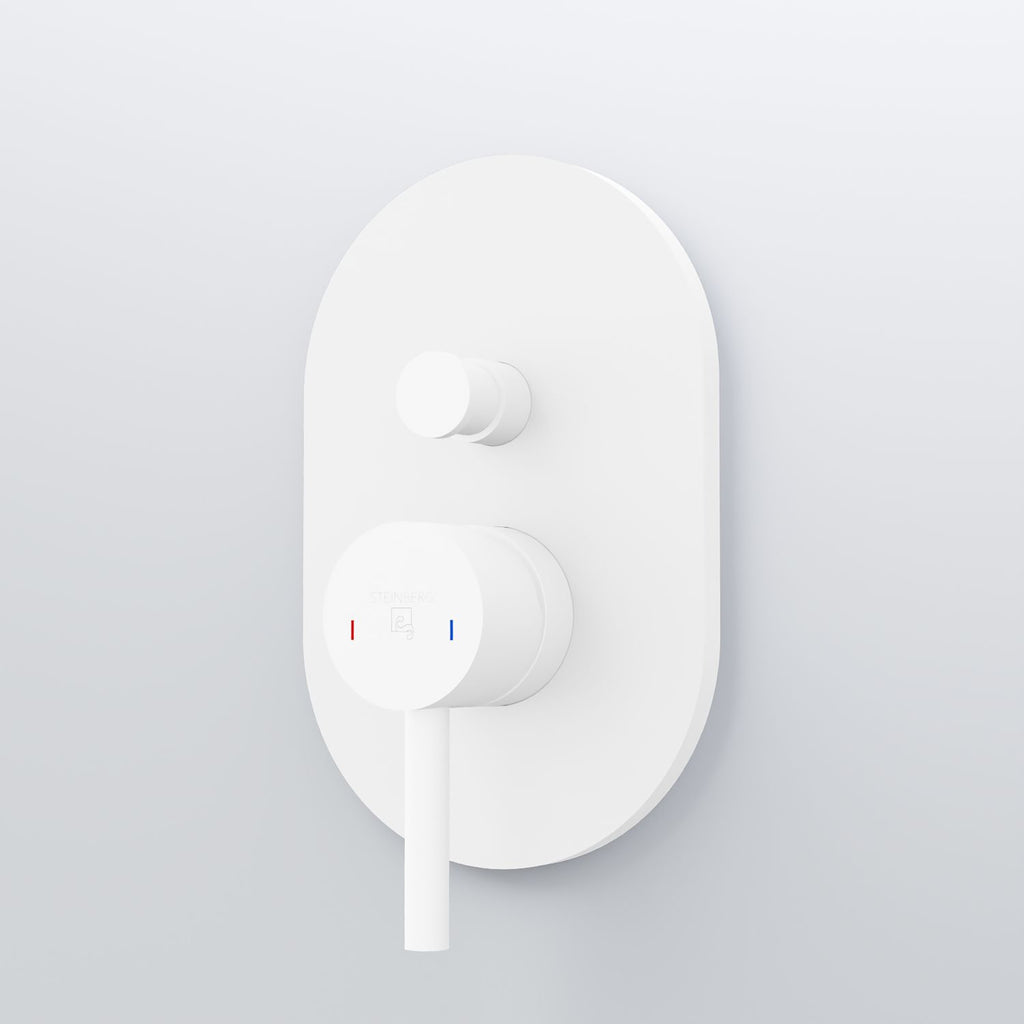 Steinberg Série 100 Mitigeur encastré Pour baignoire / mélangeur à levier brun avec transformateurs automatiques