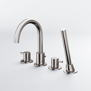 Steinberg Series 100 4-hole bath rim faucet