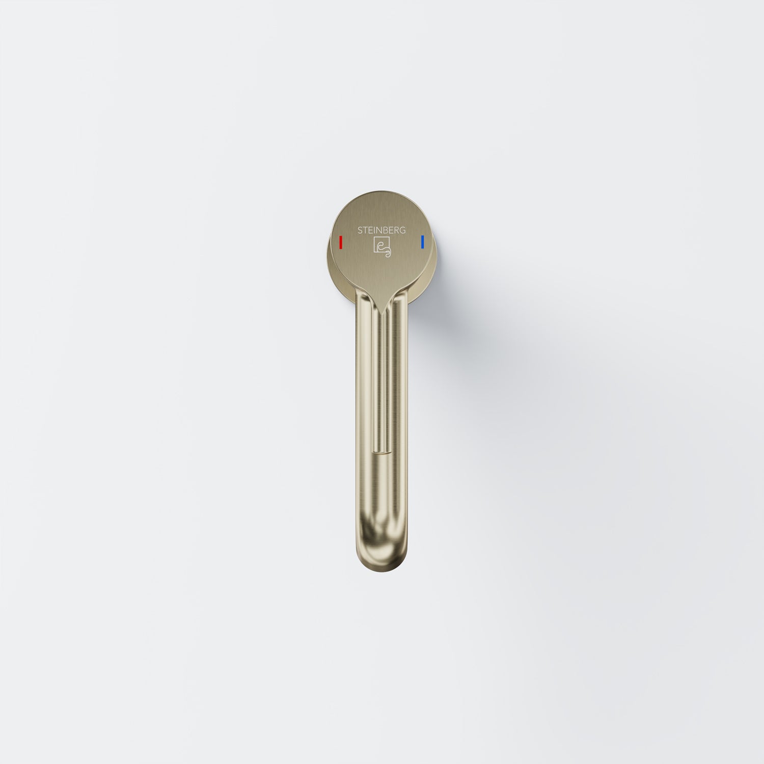 Serie 101 Waschtisch-Einhebelmischer mit Ablaufgarnitur Brushed Champagne