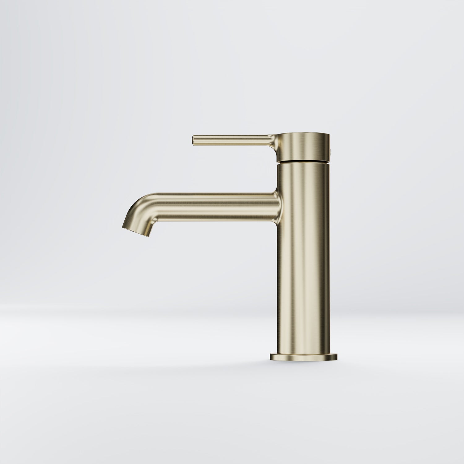 Serie 101 Waschtisch-Einhebelmischer mit Ablaufgarnitur Brushed Champagne