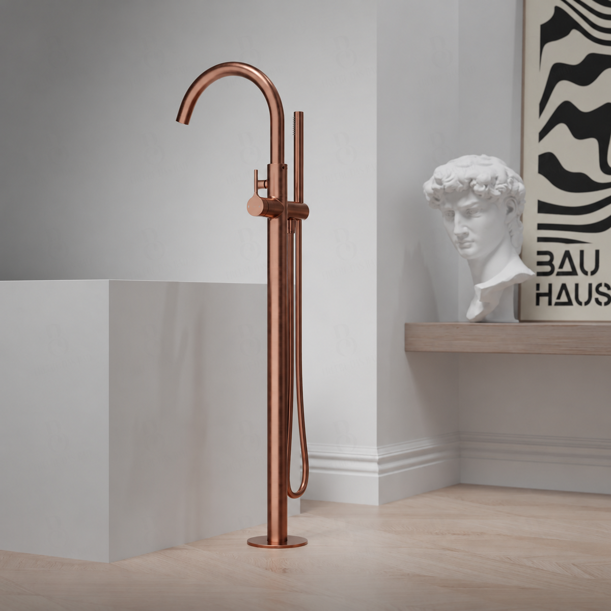 Steinberg - Freestanding Bath Faucet - Series 101 - complete including installation body