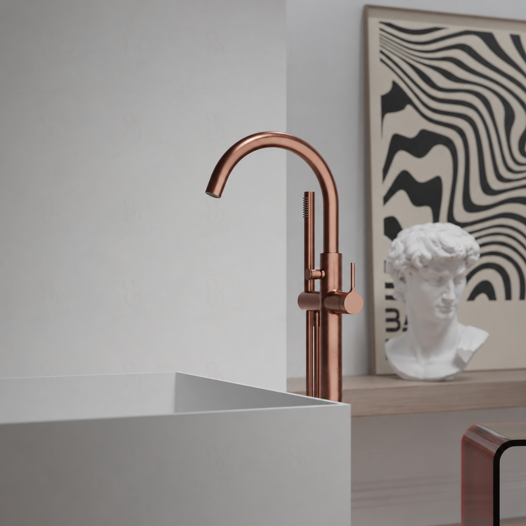 Steinberg - Freestanding Bath Faucet - Series 101 - complete including installation body