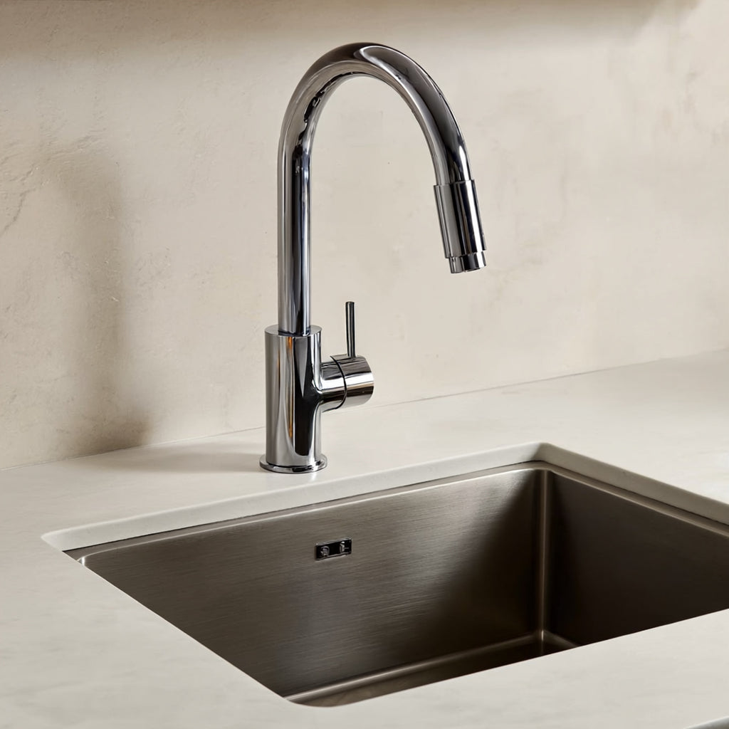 Steinberg Robinet de cuisine à double fonction - avec système de filtre à eau potable intégré