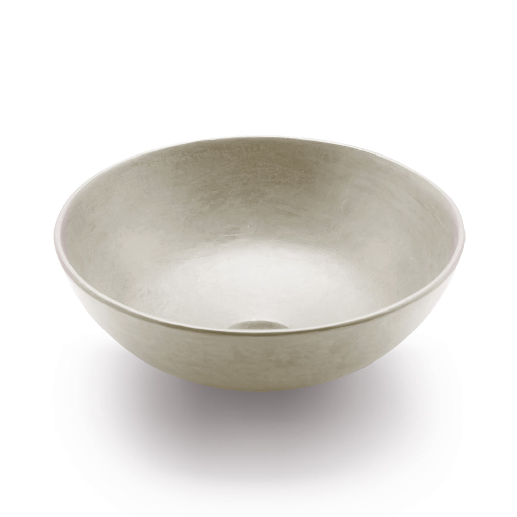 bathco  - countertop washbasin made of hand-painted porcelain with a microcement look