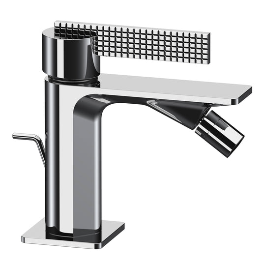 1DANIEL Rub. Bidet-Einhandbatterie - Serie Club - mit Ablaufgarnitur - Chrom