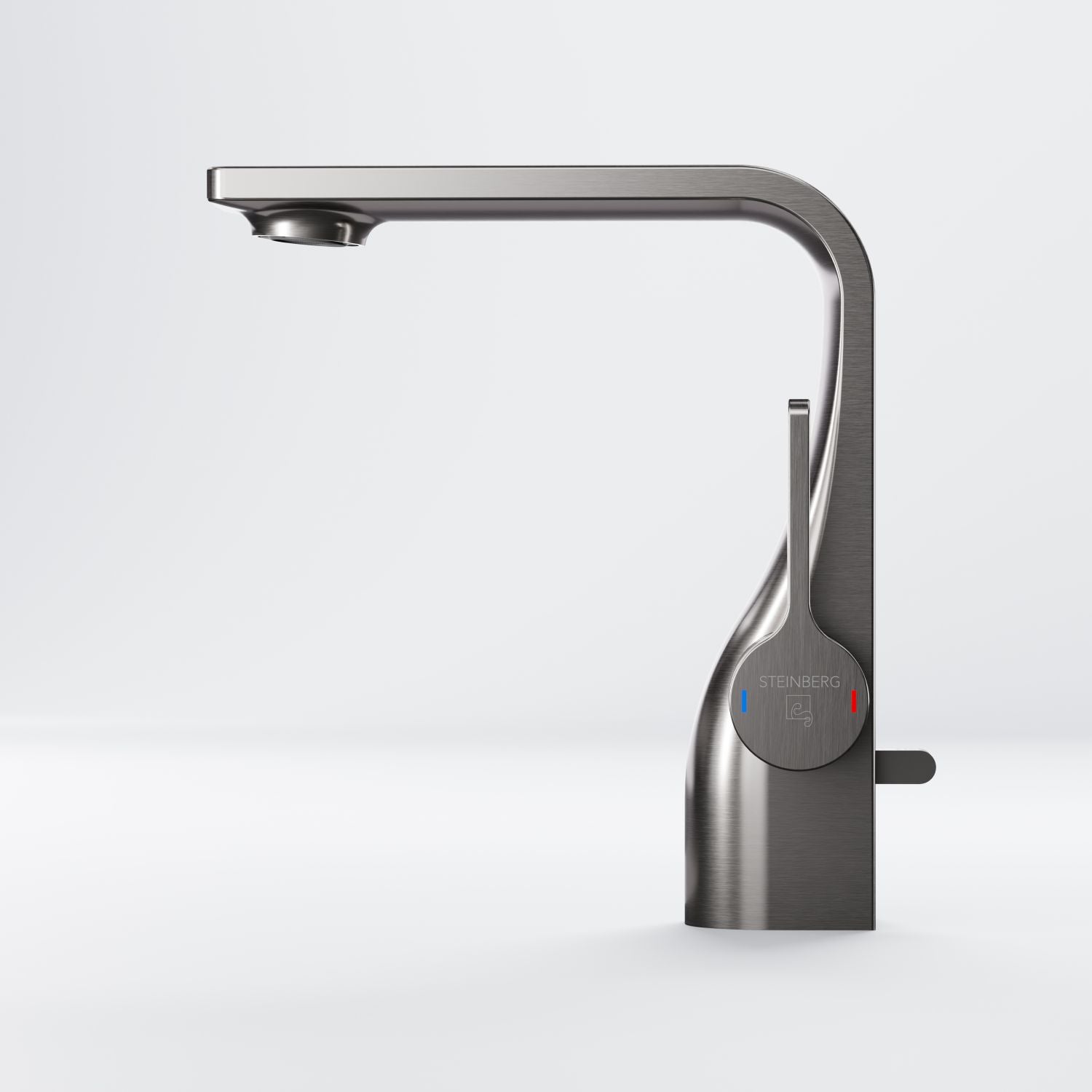 Steinberg Serie 230 Waschtisch-Einhebelmischer mit Ablaufgarnitur