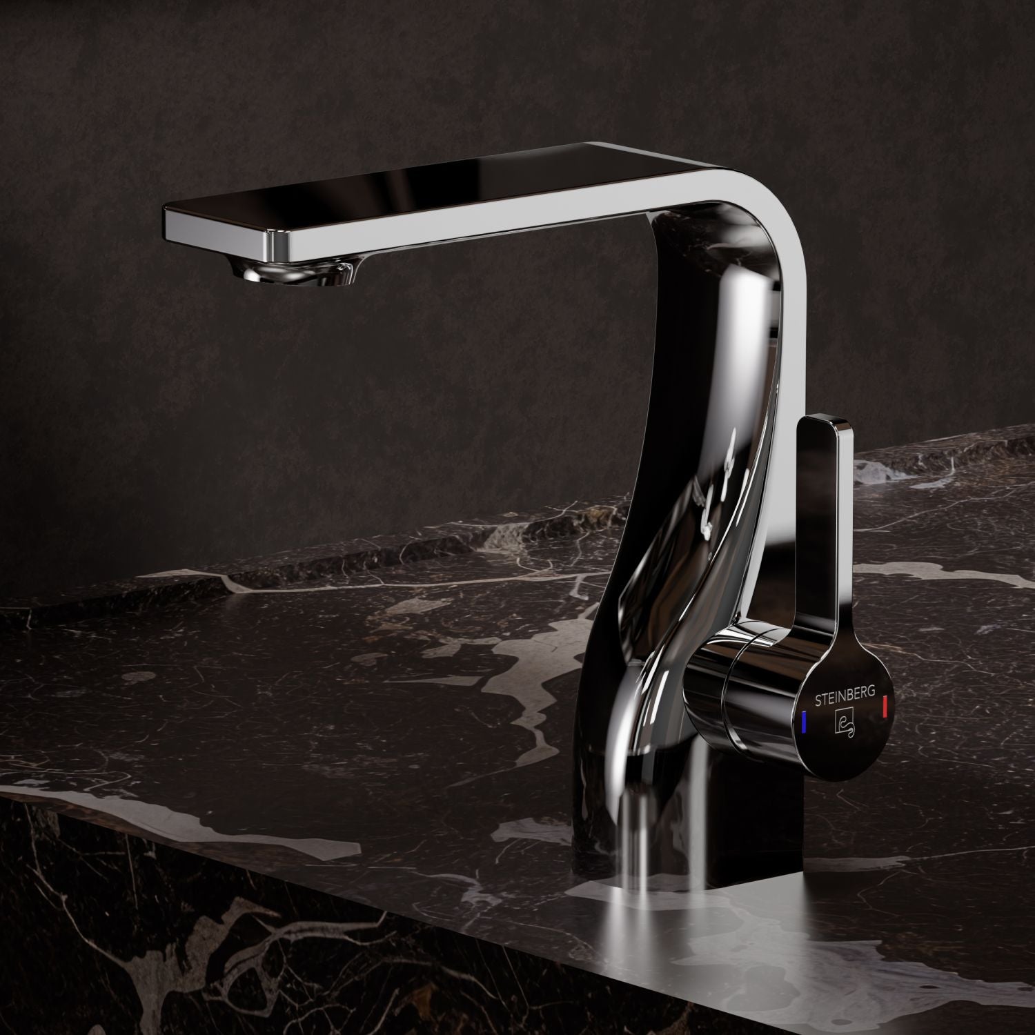 Steinberg Serie 230 Wastafelkraan zonder afvoerfitting