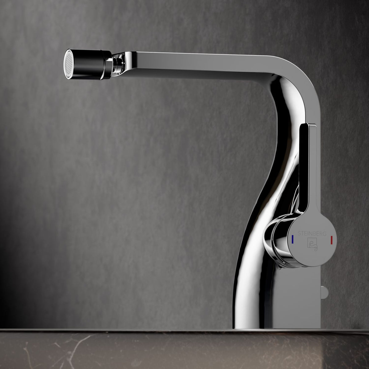 Steinberg Serie 230 Bidet-Einhebelmischer