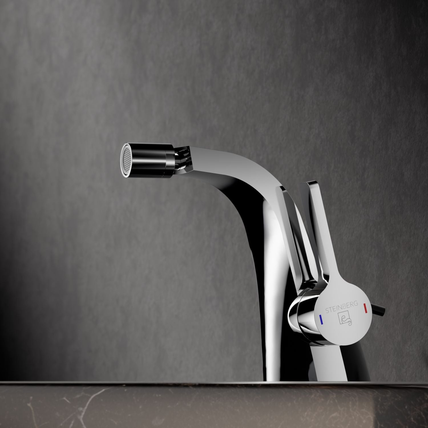 Steinberg Serie 230 Bidet-Einhebelmischer
