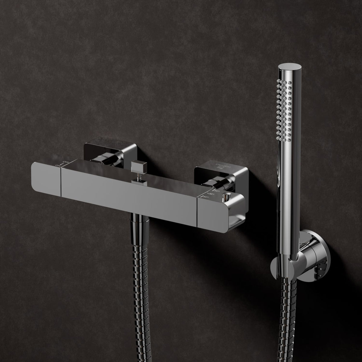 Steinberg Serie 230 Aufputzthermostat ½'' für Dusche