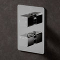 Steinberg Serie 230 Fertigmontageset für Unterputzthermostat mit 2-Wege-Umsteller