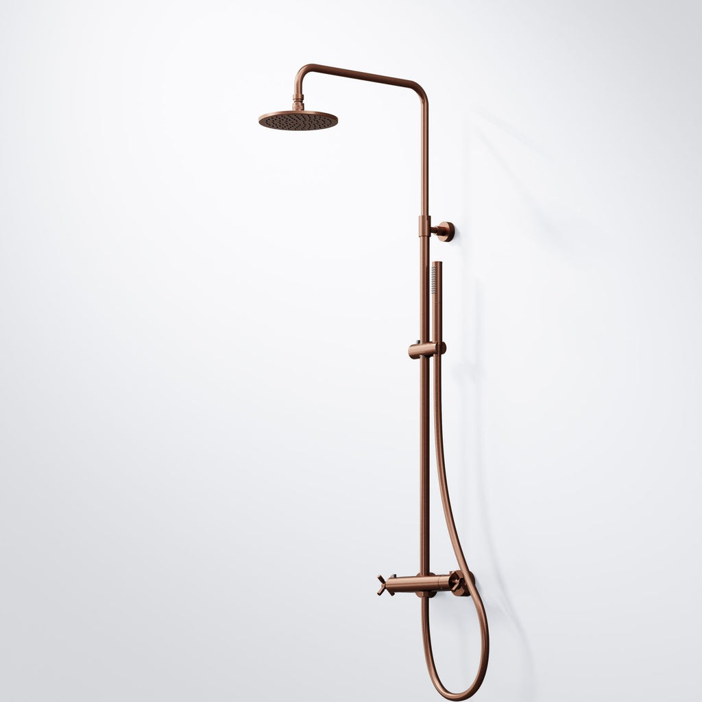 Steinberg shower set,  Series 250, with thermostat armor, Rain Shower and hand shower