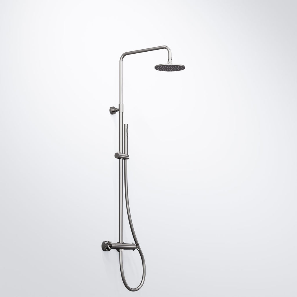 Steinberg shower set,  Series 250, with thermostat armor, Rain Shower and hand shower