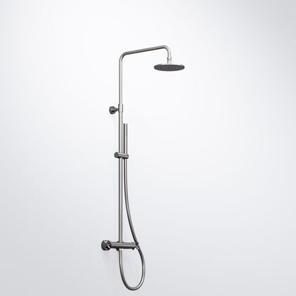 Steinberg Duschsystem,  Serie 250, mit Thermostatarmatur, Regenbrause und Handbrause
