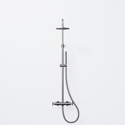 Steinberg Duschsystem,  Serie 250, mit Thermostatarmatur, Regenbrause und Handbrause
