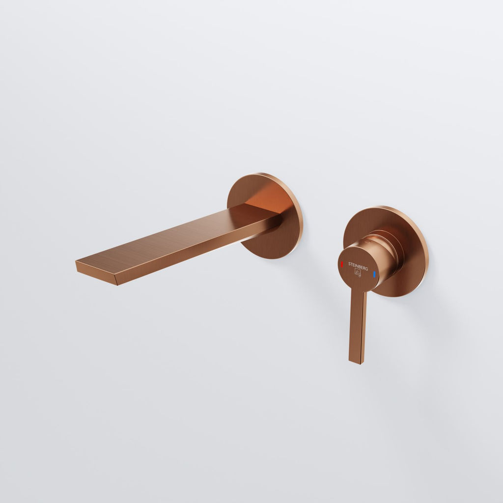 Steinberg 260 series Wall Washbasin Single Lever Mixer (ready-mounted fitting concealed)