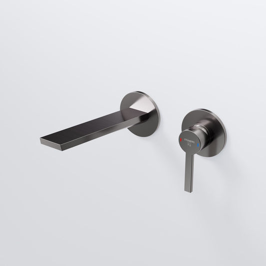 1Steinberg Series 260 Wall Washbasin Single Lever Mixer (ready-mounted fitting concealed)