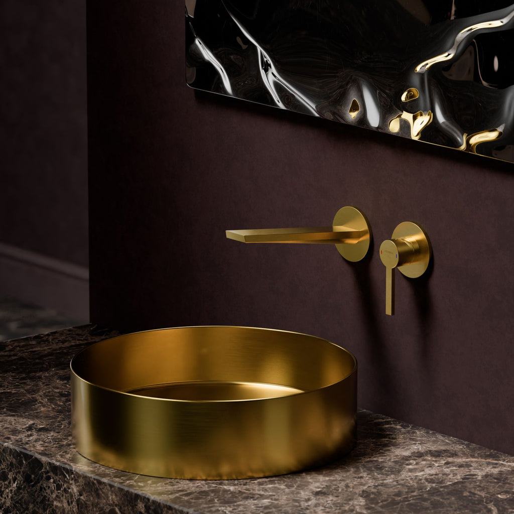 Steinberg 260 series Wall Washbasin Single Lever Mixer (ready-mounted fitting concealed)