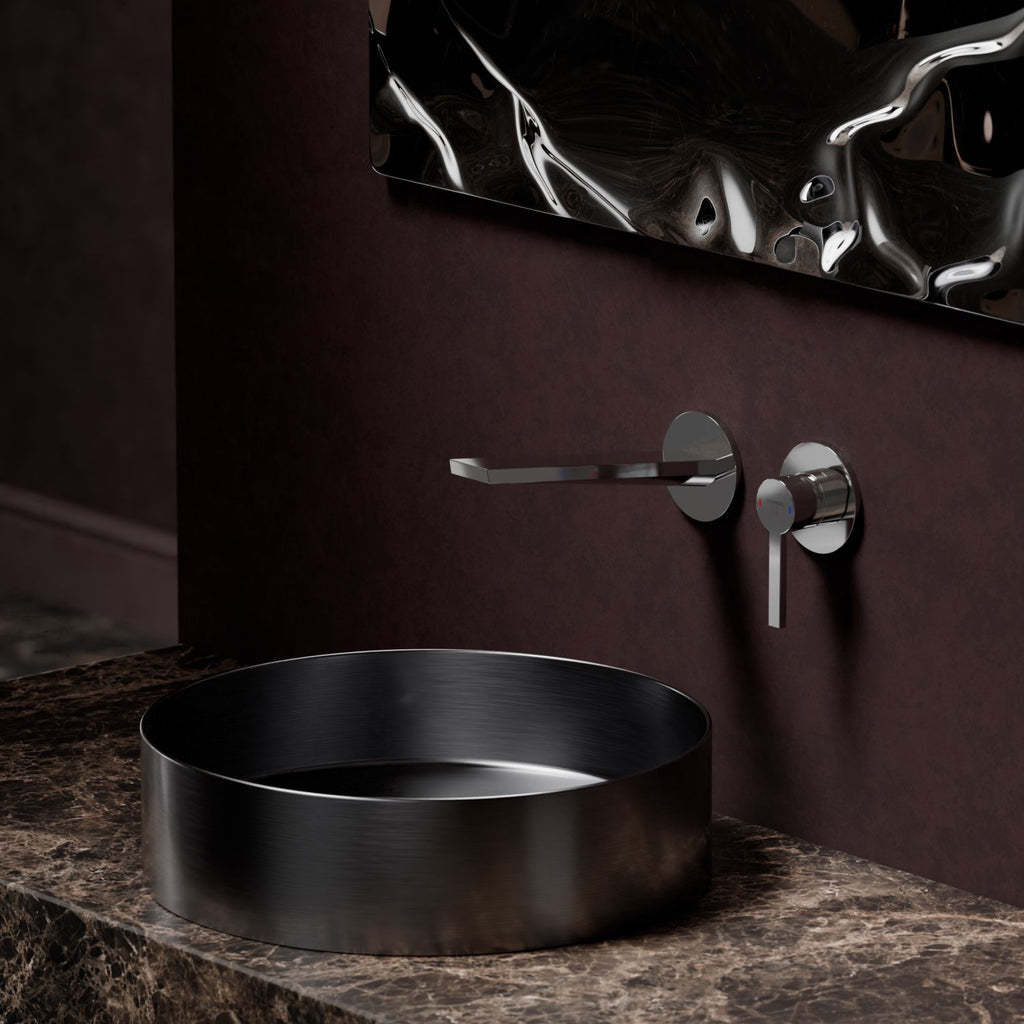 Steinberg 260 series Wall Washbasin Single Lever Mixer (ready-mounted fitting concealed)