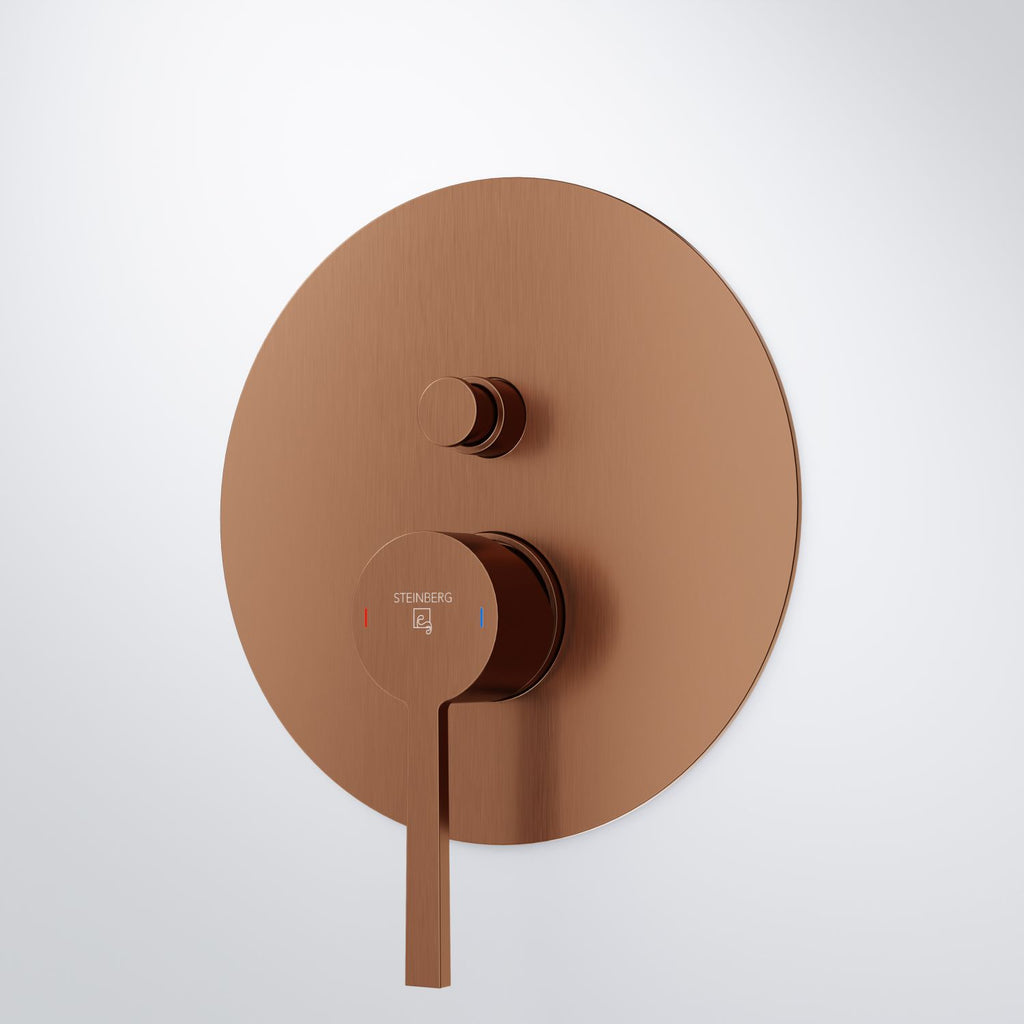 Steinberg 260 series ready-mounted fitting concealed for single lever bath/shower mixer with automatic diverter