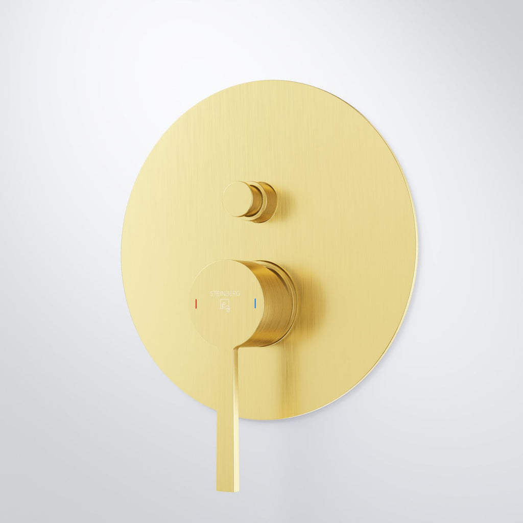 Steinberg 260 series ready-mounted fitting concealed for single lever bath/shower mixer with automatic diverter