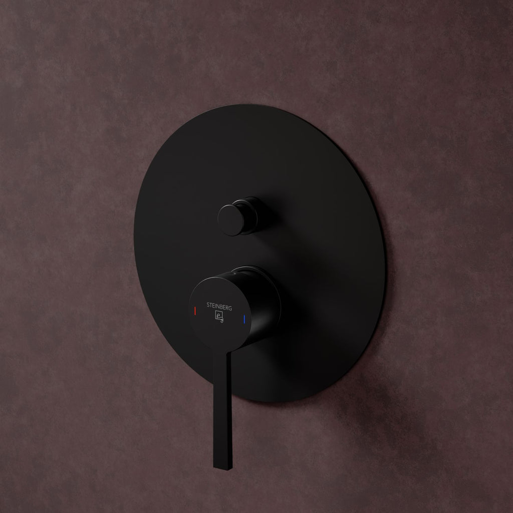Steinberg 260 series ready-mounted fitting concealed for single lever bath/shower mixer with automatic diverter
