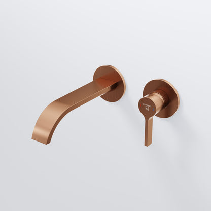 Steinberg Series 280 Wall Washbasin Single Lever Mixer (ready-mounted fitting concealed)