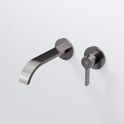 Steinberg Series 280 Wall Washbasin Single Lever Mixer (ready-mounted fitting concealed)