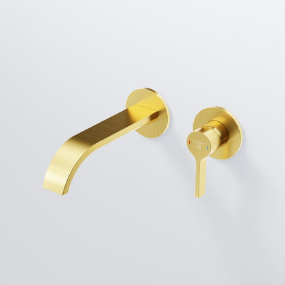 Steinberg Series 280 Wall Washbasin Single Lever Mixer (ready-mounted fitting concealed)