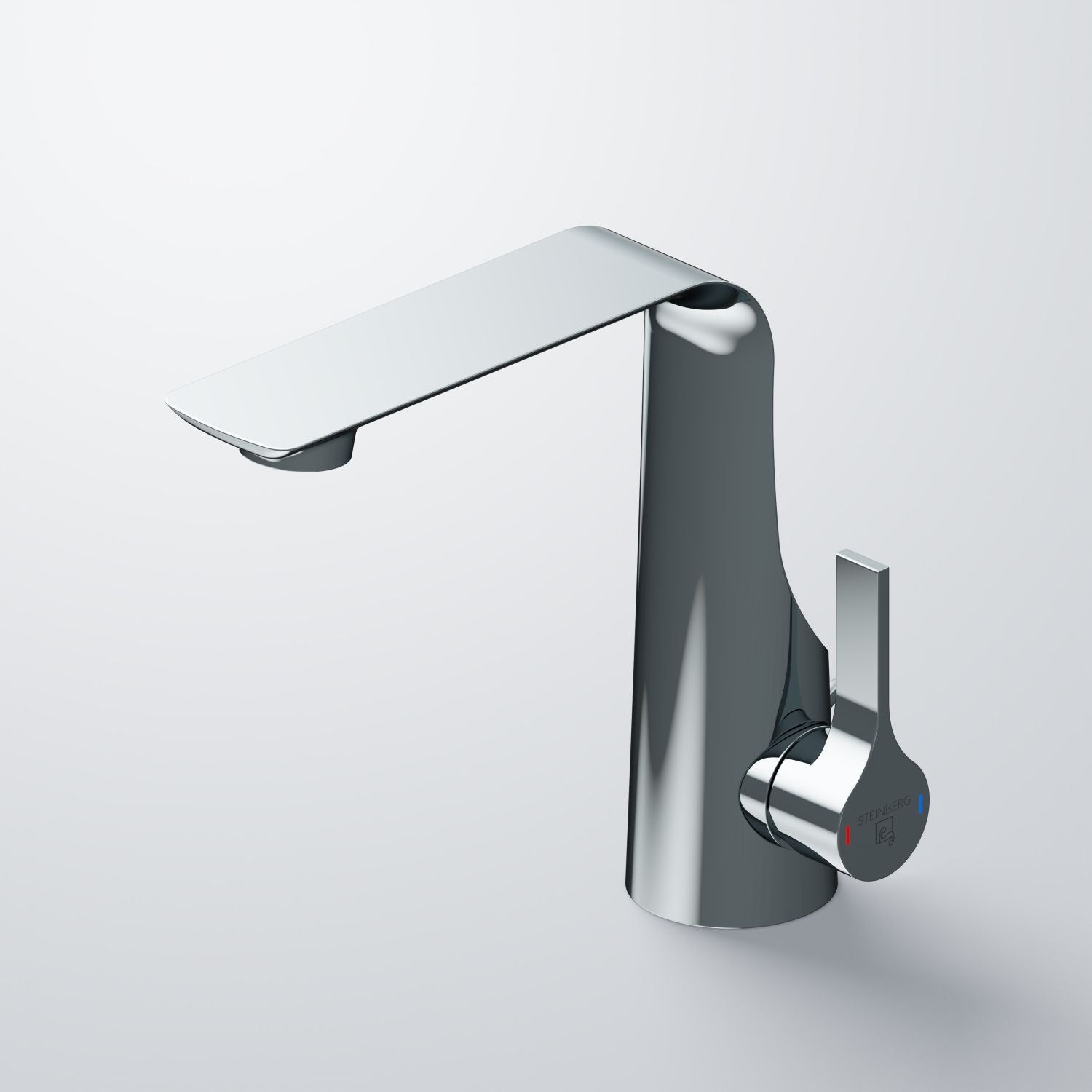 Steinberg Serie 290 Waschtisch-Einhebelmischer mit Ablaufgarnitur