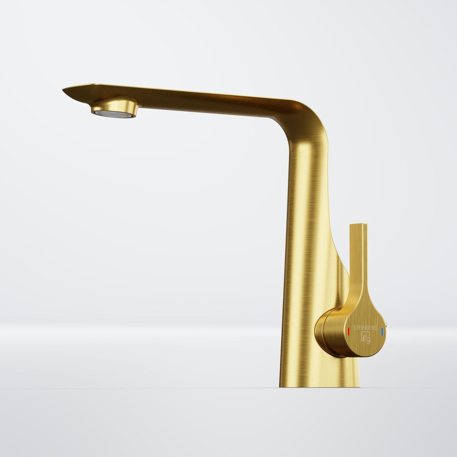 Steinberg Serie 290 Waschtisch-Einhebelmischer mit Ablaufgarnitur